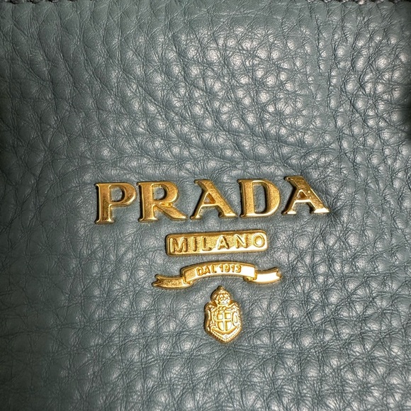 💯Authentic Prada Blue Leather Women's Bag🍀 - Picture 3 of 16